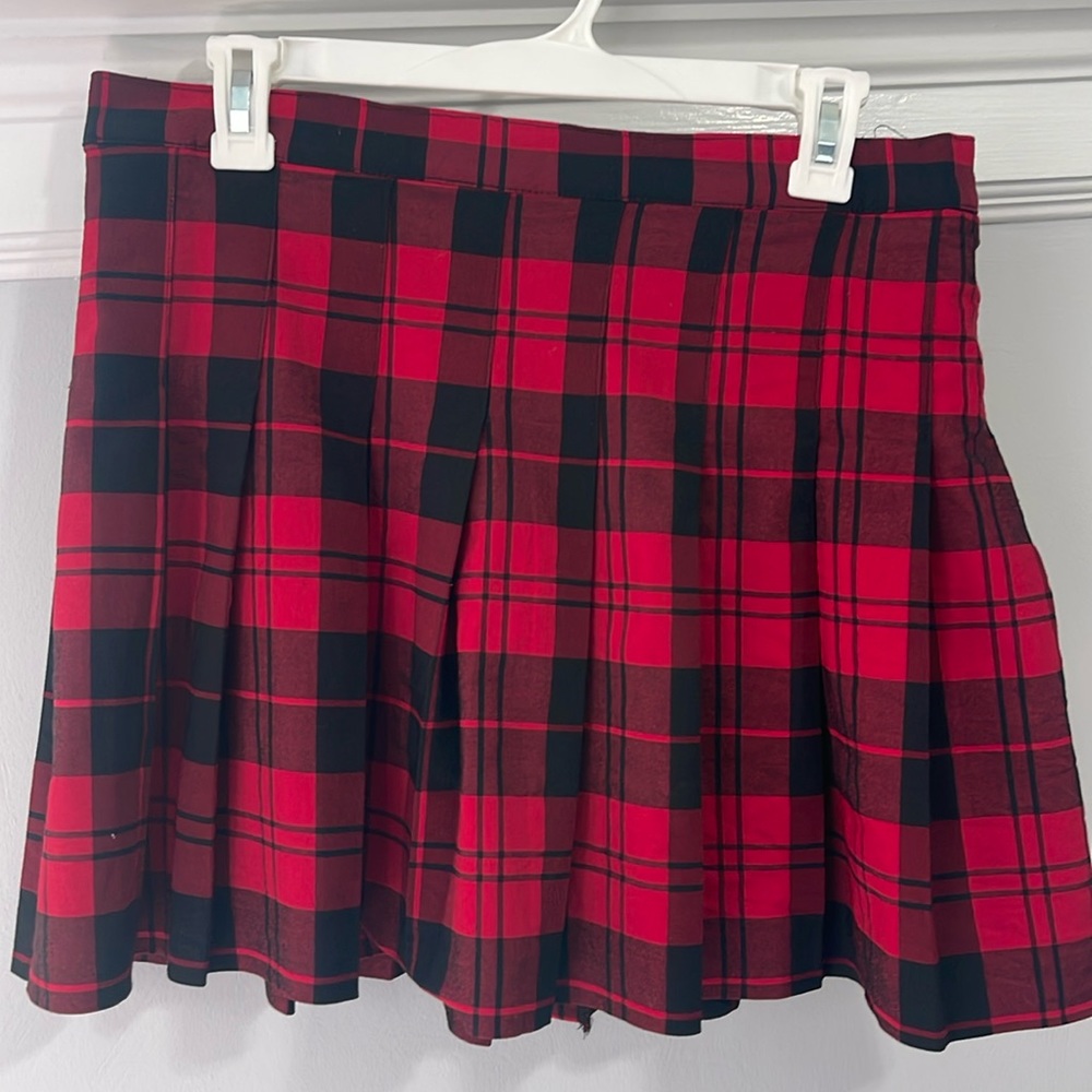 Women’s plaid xl tennis skirt